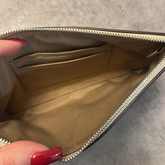 Coach corner zip wristlet. - Picture 3 of 3